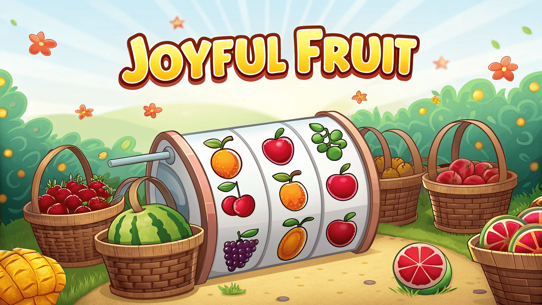 Joyful Fruit Fun Gaming Bawa Maxwin Deras Tiap Putaran!
